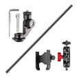 Bicycle Handlebar Holder Pea Clip Phone Clamp 50cm Rod Set - Bicycle Handlebar Mount by PMC TechLife | Online Shopping South Africa | PMC TechLife | Buy Now Pay Later Mobicred