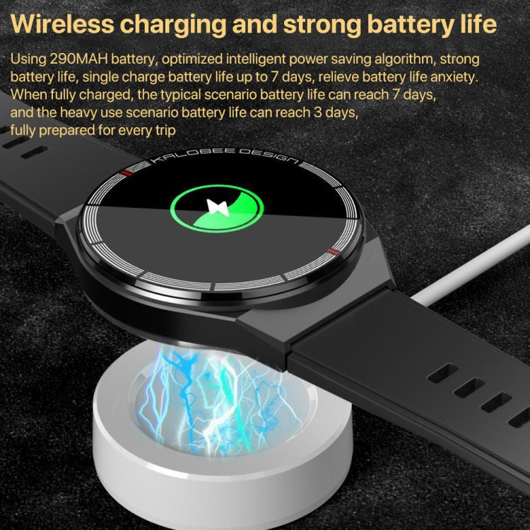 1.3 inch Silicone Band IP68 Water-resistant Smart Watch Support Bluetooth Call(Red)