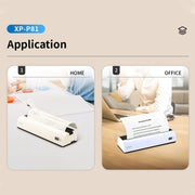 Xprinter P81 USB Interface + Portable Bluetooth Thermal Printer(AU Plug)