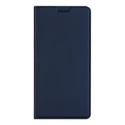 For Samsung Galaxy S25 5G DUX DUCIS Skin Pro Series Flip Leather Phone Case(Blue)