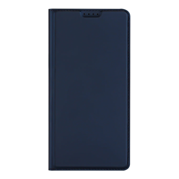 For Samsung Galaxy S25 5G DUX DUCIS Skin Pro Series Flip Leather Phone Case(Blue)
