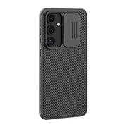 For Samsung Galaxy S24 FE 5G NILLKIN Black Mirror Pro Series Camshield PC Phone Case(Black)