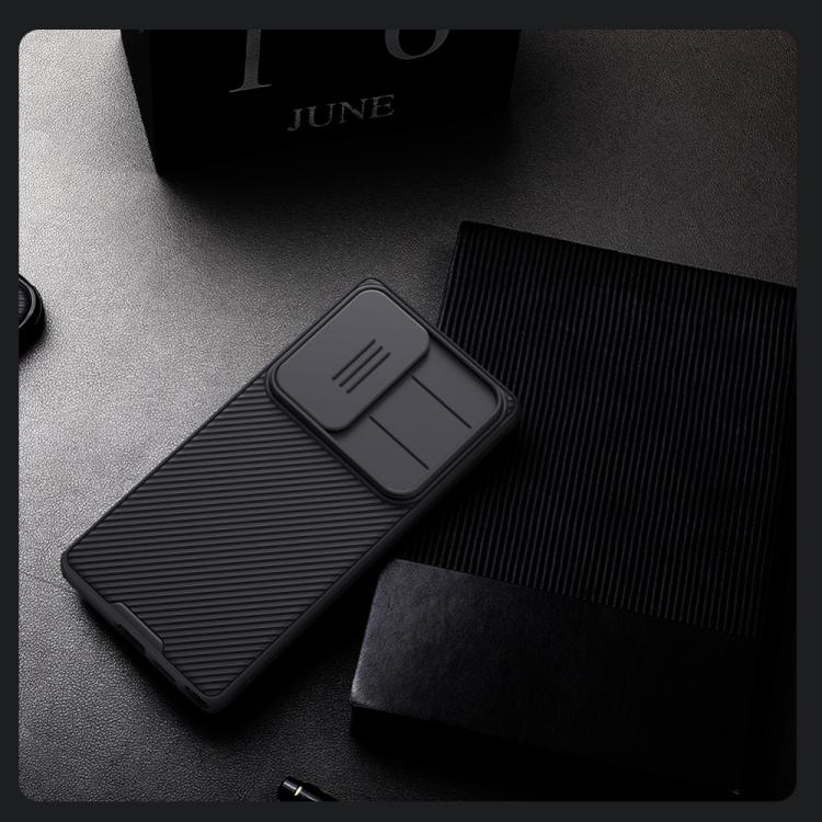For Samsung Galaxy S25 Ultra 5G NILLKIN Black Mirror Pro Series Camshield PC Phone Case(Black)