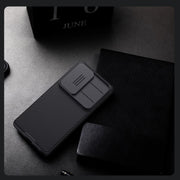 For Samsung Galaxy S25 Ultra 5G NILLKIN Black Mirror Pro Series Camshield PC Phone Case(Black)