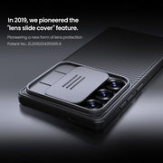 For Samsung Galaxy S25 Ultra 5G NILLKIN Black Mirror Pro Series Camshield PC Phone Case(Black)