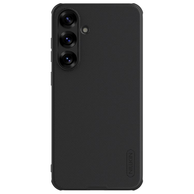 For Samsung Galaxy S25 5G NILLKIN Frosted Shield Pro PC + TPU Phone Case(Black)