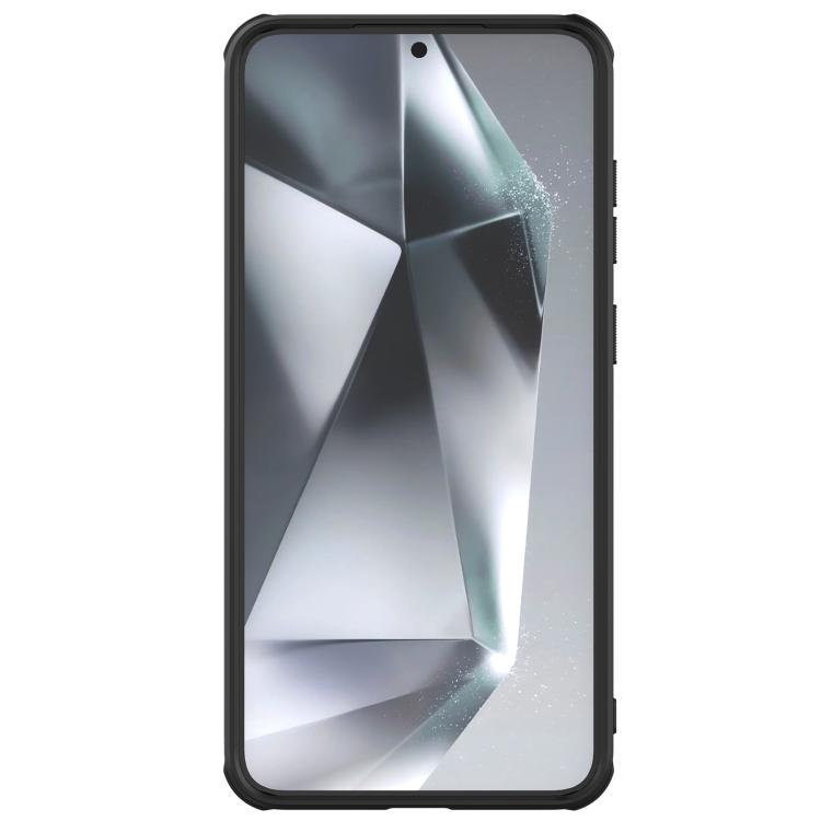For Samsung Galaxy S25 5G NILLKIN Frosted Shield Pro PC + TPU Phone Case(Black)