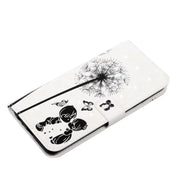 For Samsung Galaxy S25+ 5G Oil Embossed 3D Drawing Leather Phone Case(Couple Dandelion)
