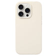 For iPhone 16 Pro Liquid Silicone Phone Case(Antique White) - iPhone 16 Pro Cases by PMC TechLife | Online Shopping South Africa | PMC TechLife | Buy Now Pay Later Mobicred