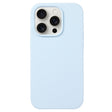 For iPhone 16 Pro Liquid Silicone Phone Case(Sky Blue) - free shipping - PMC TechLife - Order now!