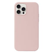 For iPhone 16 Pro Max Liquid Silicone Phone Case(Sand Pink)