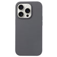 For iPhone 16 Pro Max Liquid Silicone Phone Case(Charcoal Black) - iPhone 16 Pro Max Cases by PMC TechLife | Online Shopping South Africa | PMC TechLife | Buy Now Pay Later Mobicred