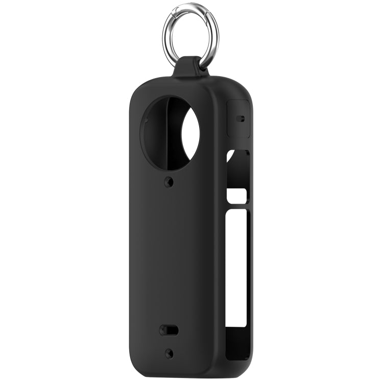 For Insta360 X3 Portable Silicone Protective Case(Black)
