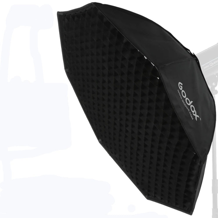 Godox Octagon Honeycomb Grid Softbox with Bowens Mount, Size:120cm