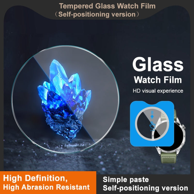 For Samsung Watch8 40mm BT imak Tempered Glass Watch Film, Self-positioning Version