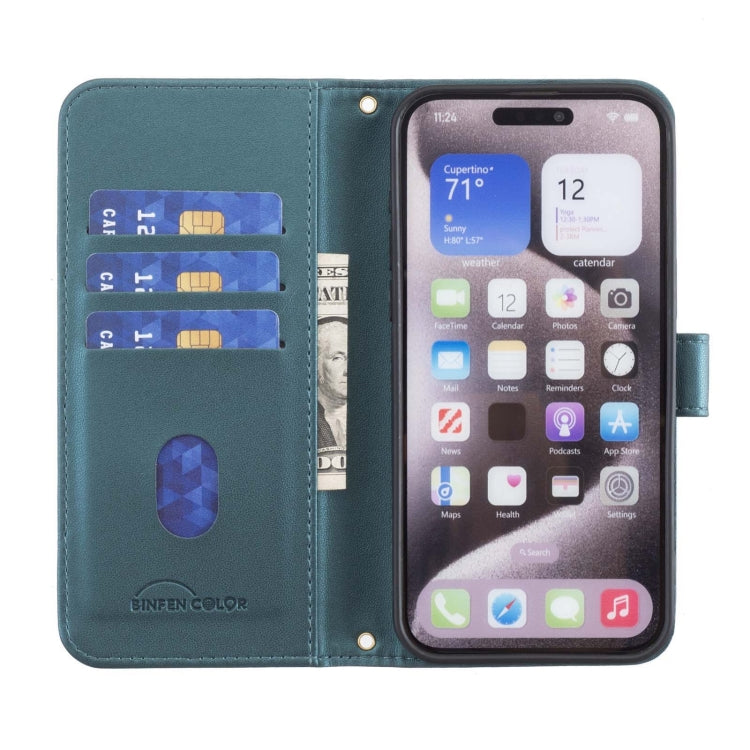 For Google Pixel 9 Square Texture Leather Phone Case(Green)