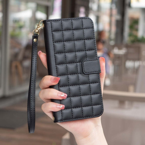 For Google Pixel 9 Square Texture Leather Phone Case(Black)