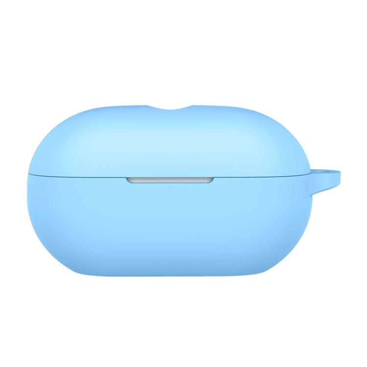 For Beats Solo Buds Wireless Earphones Silicone Protective Case with Hole(Sky Blue)