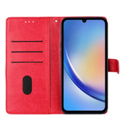 For Ulefone Note 14 Butterflies and Flowers Leather Phone Case(Red)