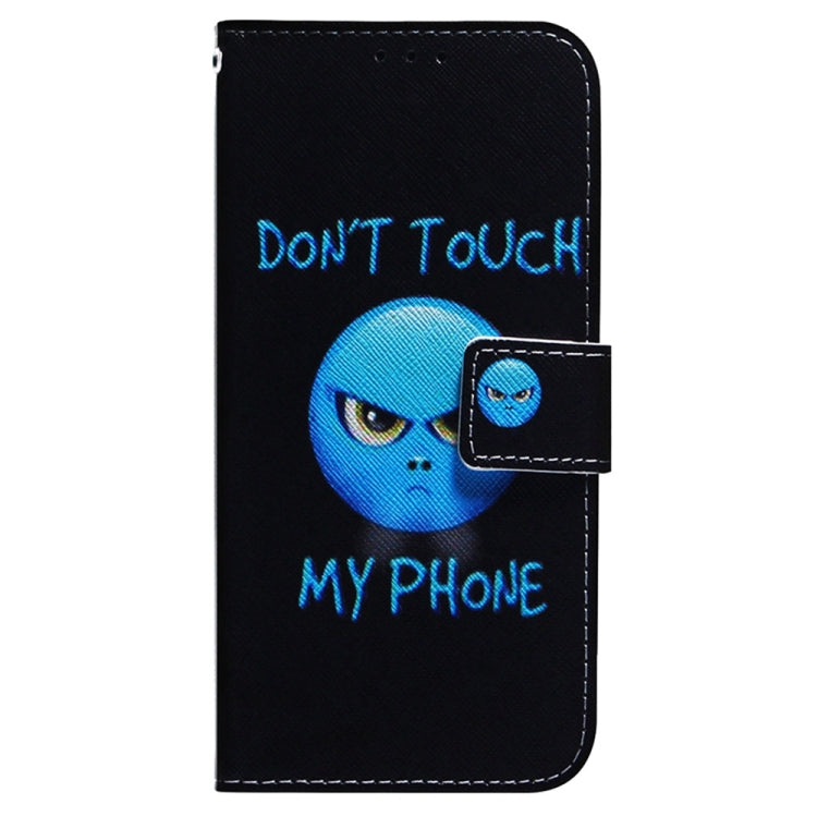 For Samsung Galaxy S25 5G Coloured Drawing Flip Leather Phone Case(Anger)