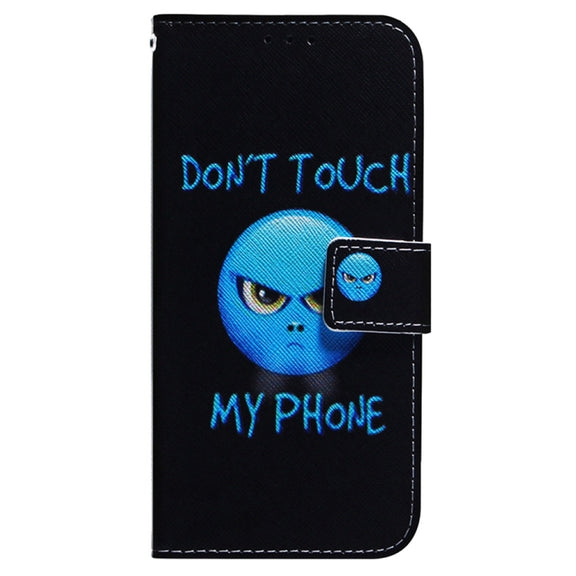 For Samsung Galaxy S25 5G Coloured Drawing Flip Leather Phone Case(Anger)