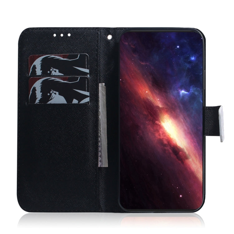 For Samsung Galaxy S25 5G Coloured Drawing Flip Leather Phone Case(Anger)
