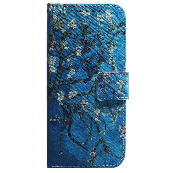 For Samsung Galaxy S25 Ultra 5G Coloured Drawing Flip Leather Phone Case(Apricot)