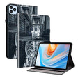 For itel VistaTab 30 Crystal Texture Painted Leather Smart Tablet Case(Cat Reflection Tiger) - Others by PMC TechLife | Online Shopping South Africa | PMC TechLife | Buy Now Pay Later Mobicred