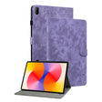 For Huawei MatePad SE 11 2024 Tiger Pattern Flip Leather Tablet Case(Purple) - Huawei by PMC Jewellery | Online Shopping South Africa | PMC Jewellery | Buy Now Pay Later Mobicred