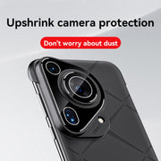 For Huawei Pura 70 Pro Borderless Upshrink Camera Protection Magnetic Phone Case(Green)