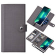 For iPhone 13 Pro ViLi GHA-C Series RFID MagSafe Magnetic Flip Leather Phone Case(Grey) - iPhone 13 Pro Cases by ViLi | Online Shopping South Africa | PMC TechLife | Buy Now Pay Later Mobicred