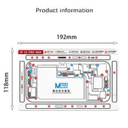 For iPhone 15 Pro MaAnt Double-sided Screw Positioning Flexible Soft Magnetic Pad