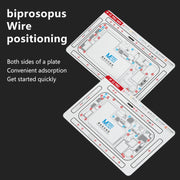For iPhone 13 MaAnt Double-sided Screw Positioning Flexible Soft Magnetic Pad