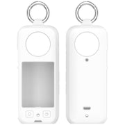 For Insta 360 X4 Portable Silicone Protective Case(White)