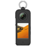 For Insta 360 X4 Portable Silicone Protective Case(Black)