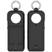 For Insta 360 X4 Portable Silicone Protective Case(Black)
