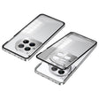 For OnePlus Ace 3 Pro Snap Buckle Single-sided Metal Frame Frosted Phone Case(Silver) - OnePlus Cases by PMC TechLife | Online Shopping South Africa | PMC TechLife | Buy Now Pay Later Mobicred