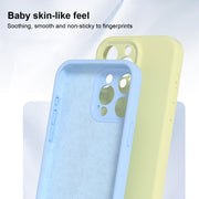 For iPhone 16 Plus Precise Hole Liquid Silicone Jelly Color Full Coverage Phone Case(Caramel Brown)