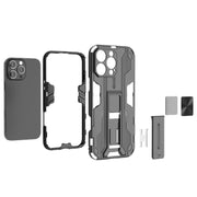 For iPhone 16 Pro Max Supersonic PC + TPU Holder Phone Case(Green)