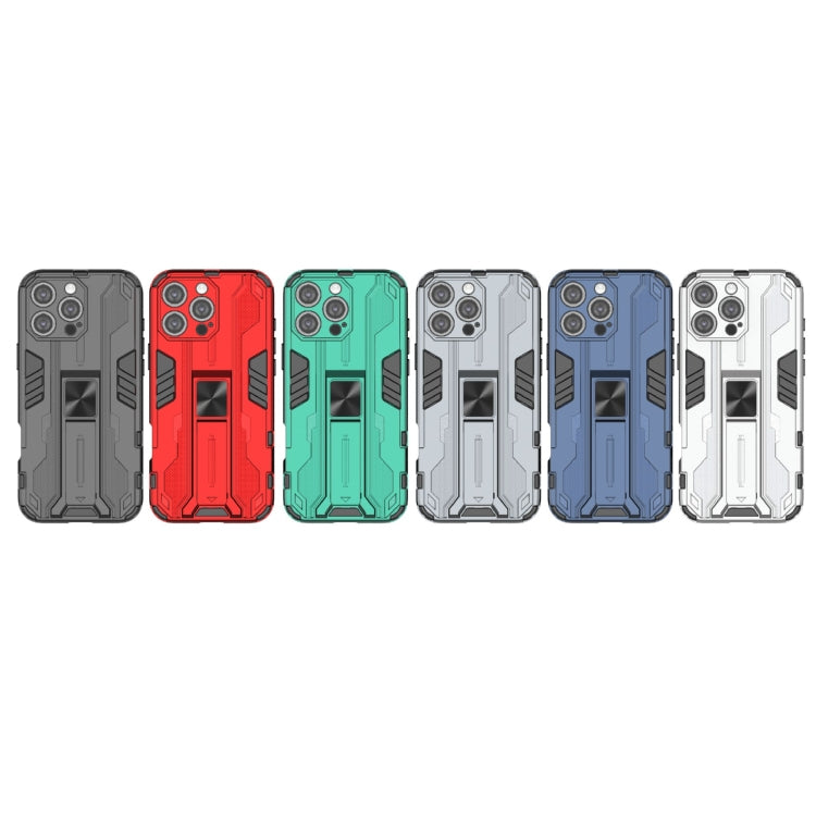 For iPhone 16 Pro Max Supersonic PC + TPU Holder Phone Case(Green)