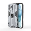 For iPhone 16 Plus Supersonic PC + TPU Holder Phone Case(White) - iPhone 16 Plus Cases by PMC TechLife | Online Shopping South Africa | PMC TechLife | Buy Now Pay Later Mobicred