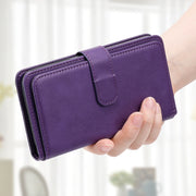 For Redmi K70 Multi-Function Wallet 10 Card Slots Leather Phone Case(Violet)