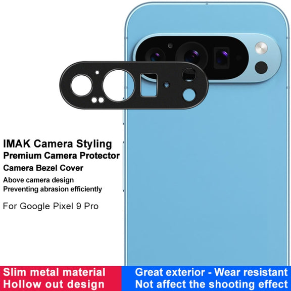 For Google Pixel 9 Pro IMAK Metal Camera Lens Protector Cover