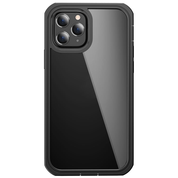 For iPhone 12 / 12 Pro RedPepper Shockproof Dust-proof Life Water-resistant Phone Case(Transparent)