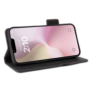 For iPhone SE 2024 Magnetic Clasp Leather Phone Case(Black)
