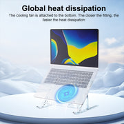 R- JUST HZ44 Aluminum Alloy Laptop Cooling Stand(Silver)
