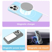 For iPhone 16 Jelly Liquid Silicone MagSafe Magnetic Phone Case(Green)