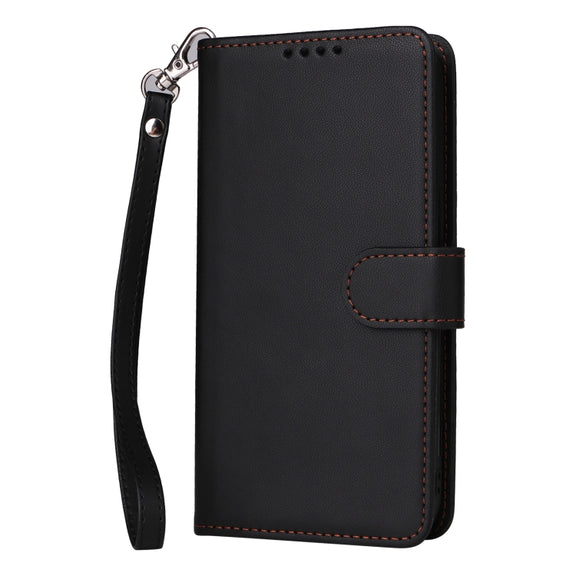 For Honor Magic6 Lite 5G BETOPNICE BN-005 2 in 1 Detachable Imitate Genuine Leather Phone Case(Black)