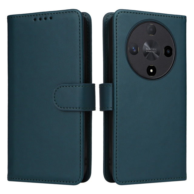 For Honor Magic6 Lite 5G BETOPNICE BN-005 2 in 1 Detachable Imitate Genuine Leather Phone Case(Blue)