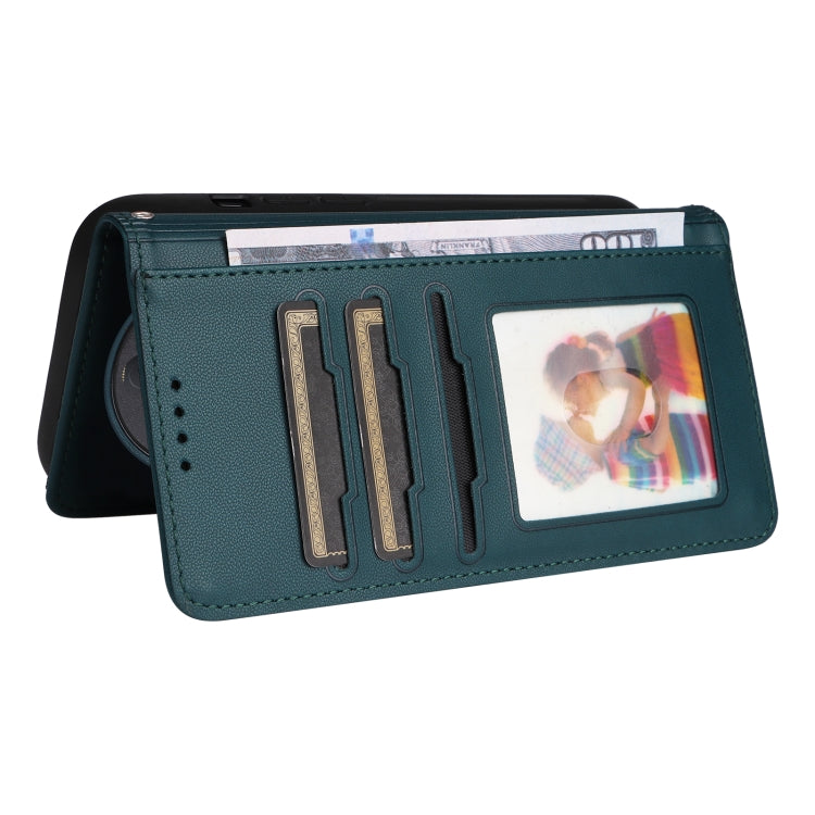 For Honor Magic6 Lite 5G BETOPNICE BN-005 2 in 1 Detachable Imitate Genuine Leather Phone Case(Blue)
